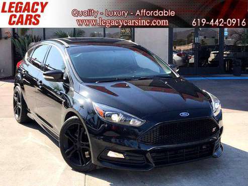 2015 Ford Focus ST MANUAL TRANS. w/BACK-UP CAM/NAV/SUNROOF -... for sale in El Cajon, CA