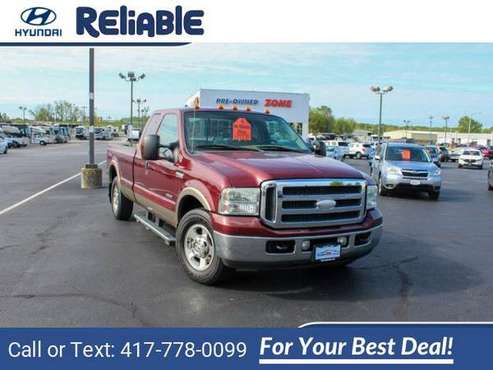 2005 Ford F250SD Lariat pickup Dark Toreador Red Clearcoat - cars & for sale in Springfield, MO