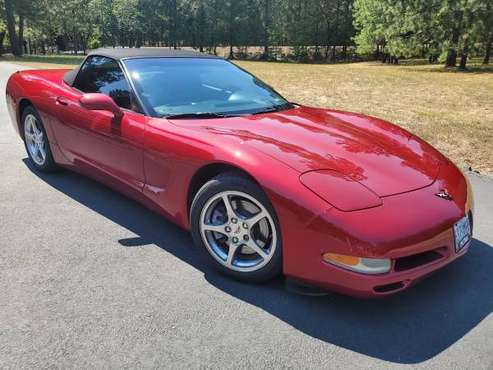 2002 Corvette Convertible 6-Speed Low Miles Excellent for sale in Grants Pass, OR