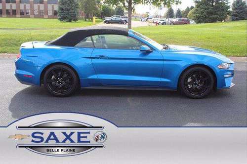 2019 Ford Mustang EcoBoost - cars & trucks - by dealer - vehicle... for sale in Belle Plaine, MN
