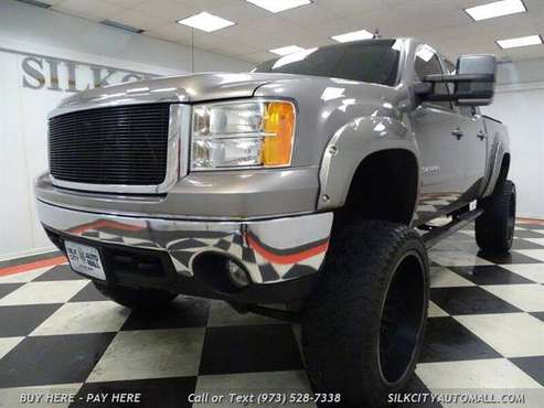 2008 GMC Sierra 1500 SLT LIFTED MONSTER 4x4 Crew Cab NAVI Camera 4WD for sale in Paterson, NJ