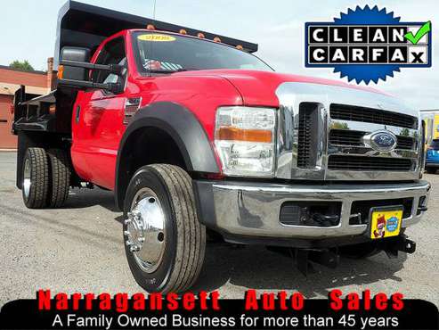 2008 Ford F-550 Super Duty 4X4 Diesel Dump Auto Only 86K for sale in West Warwick, MA