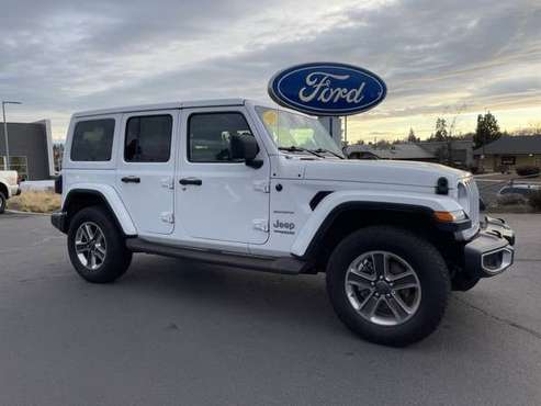 2019 Jeep Wrangler Unlimited Bright White Clearcoat SPECIAL for sale in Bend, OR