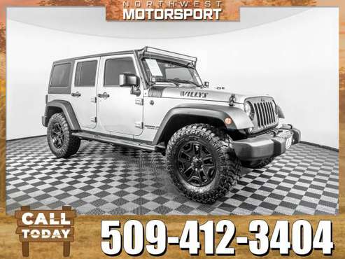 2016 *Jeep Wrangler* Unlimted Sport Willys 4x4 for sale in Pasco, WA