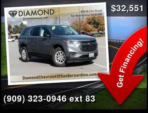 2019 Chevrolet Chevy Traverse Ls SAVE - - by for sale in San Bernardino, CA