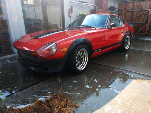 1975 Datsun 280z. 1jz single turbo, 400hp, smog exempt, ice cold AC! for sale in Santa Cruz, CA