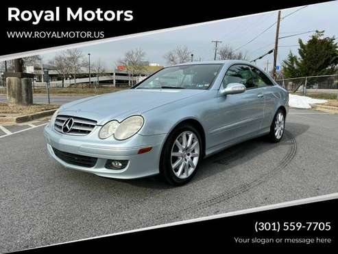 2007 Mercedes-Benz CLK CLK 350 2dr Coupe - - by dealer for sale in Hyattsville, District Of Columbia