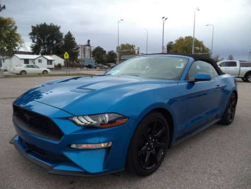 2019 Ford Mustang Convertible Premium Turbo Ecoboost - cars & trucks... for sale in sturgis, WY