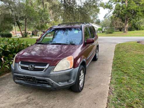 2002 Honda CRV - cars & trucks - by owner - vehicle automotive sale for sale in Lake City , FL