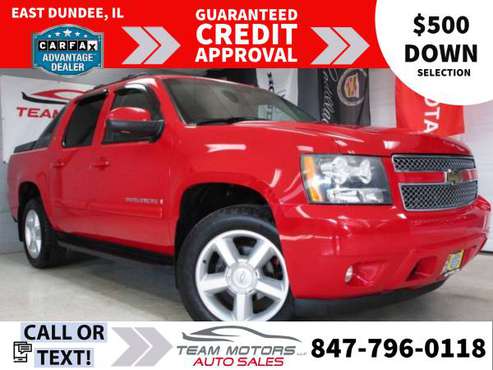 2008 Chevrolet Avalanche *4X4* *Guaranteed Approval* - cars & trucks... for sale in East Dundee, IL