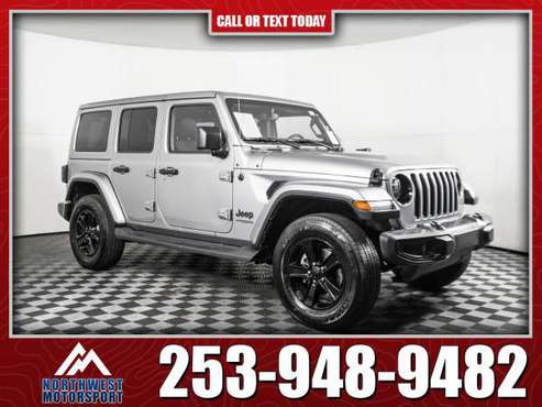 2020 Jeep Wrangler Unlimited Sahara 4x4 - - by for sale in PUYALLUP, WA