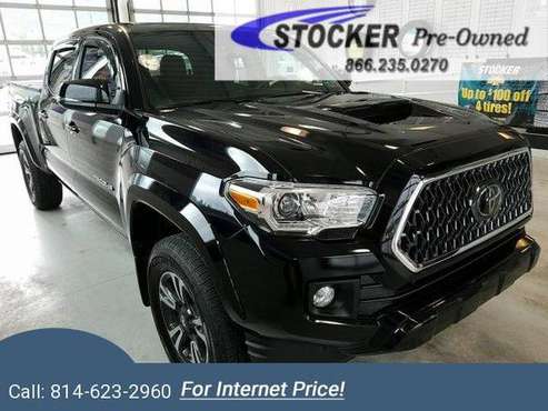 2019 Toyota Tacoma 4WD SR5 pickup BLACK for sale in State College, PA