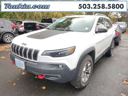 2019 Jeep Cherokee Trailhawk SUV 4x4 4WD Certified for sale in Milwaukie, OR