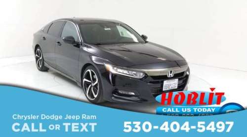 2018 Honda Accord Sport 1 5T Turbo - - by dealer for sale in Woodland, CA