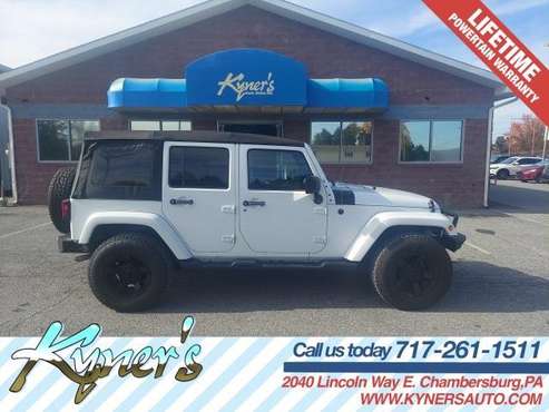 2017 Jeep Wrangler Unlimited Sahara for sale in Chambersburg, PA