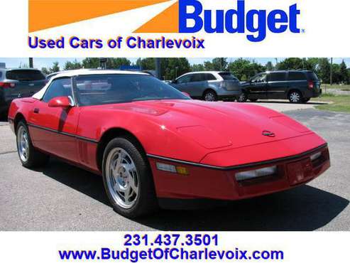 1990 Chevrolet Corvette Convertible with Hard Top - $14900 (Charlevoix for sale in Charlevoix, MI