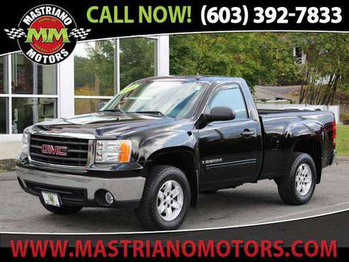 2008 GMC Sierra 1500 SLE REGULAR CAB SHORT BED 5.3 4WD **FINANCING... for sale in Salem, NH