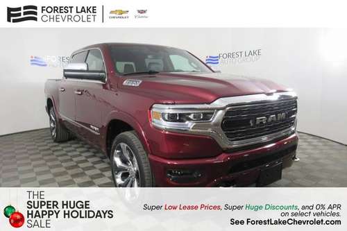 2019 Ram 1500 4x4 4WD Truck Dodge Limited Crew Cab - cars & trucks -... for sale in Forest Lake, MN