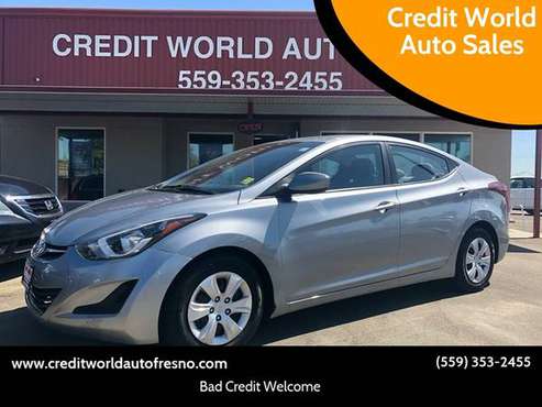 2016 Hyundai Elantra SE CREDIT WORLD AUTO SALES*EVERYONE'S APPROVED!!* for sale in Fresno, CA
