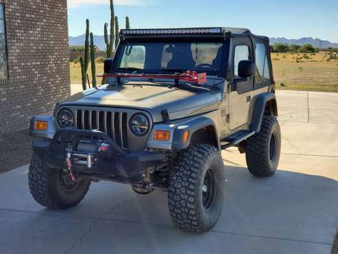 2004 Jeep Wrangler TJ 4.0L Straight 6 4x4 - Just Over 100k Miles for sale in Wittmann, AZ