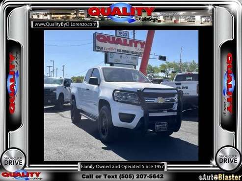 2018 Chevrolet Chevy Colorado Work Truck - - by dealer for sale in Albuquerque, NM