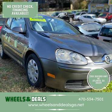 2007 VOLKSWAGEN RABBIT 2DR GRAY HATCHBACK MANUAL only 1000 down! for sale in Atlanta, GA