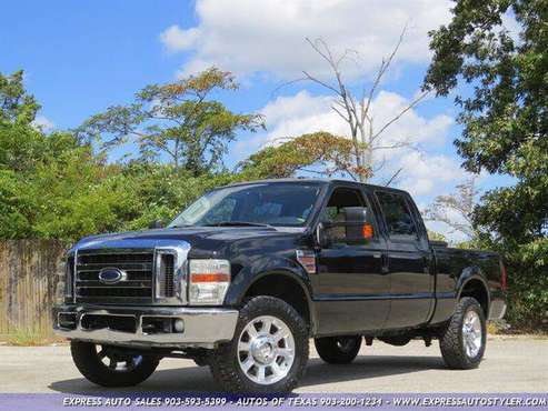 2010 Ford F-250 F250 F 250 Super Duty Lariat 4x4 Lariat 4dr Crew Cab... for sale in Tyler, TX