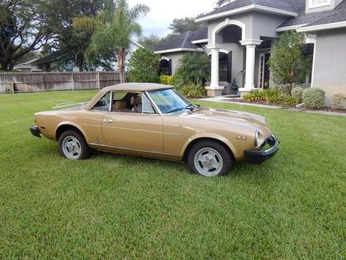 1981 Fiat Spider 2000 - - by dealer - vehicle for sale in Dundee, FL