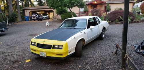 1986 monte carlo ss project car obo for sale in Saint Benedict, OR