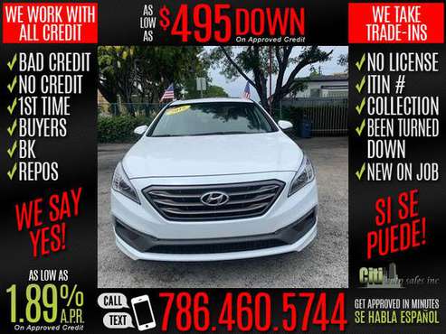 2016 Hyundai Sonata Limited 4dr Sedan for sale in Miami, FL