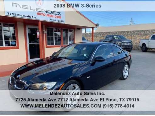 2008 BMW 3-Series 2dr Cpe 335i RWD for sale in El Paso, TX