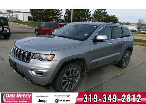 2018 Jeep Grand Cherokee 4WD 4D Sport Utility / SUV Limited - cars &... for sale in Waterloo, IA
