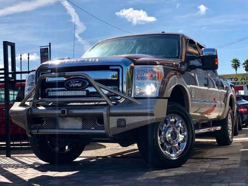 2012 FORD F-250 SUPER DUTY LARIAT 4X4~~EASY FINANCE FOR EVERYONE for sale in TAMPA, FL