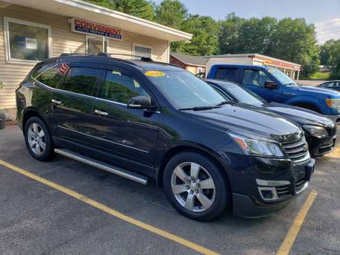 2014 Chevy Traverse LTZ AWD 7 pass SUPER LOADED W Financing! for sale in Rochdale, MA