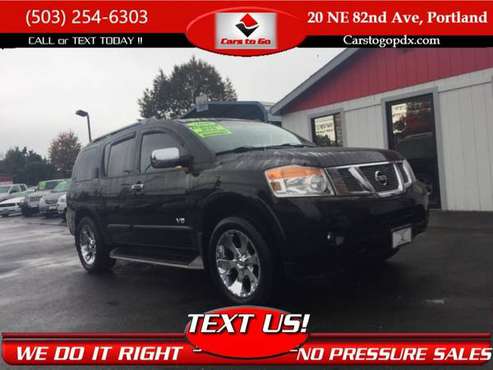 2008 Nissan Armada LE Sport Utility 4D Cars and Trucks for sale in Portland, OR
