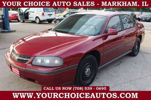 2005 *CHEVY/CHEVROLET *IMPALA 97K 1OWNER LEATHER CD GOOD TIRES 322940 for sale in MARKHAM, IL