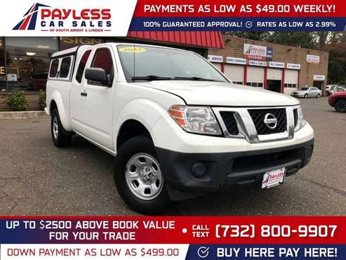 2017 Nissan Frontier S FOR ONLY 290/mo! - - by dealer for sale in south amboy, NJ