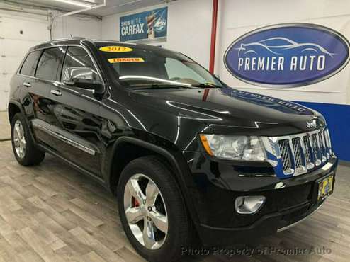 2012 JEEP GRAND CHEROKEE OVERLAND SUMMIT LOW MILES WE FINANCE - cars... for sale in Palatine, IL