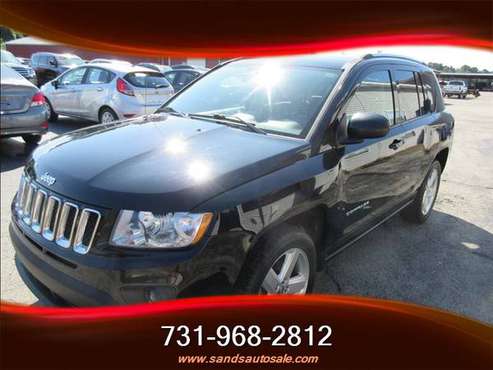 2012 JEEP COMPASS LIMITED, 1-OWNER, LEATHER, SUNROOF, NAVIGATION, LOAD for sale in Lexington, TN
