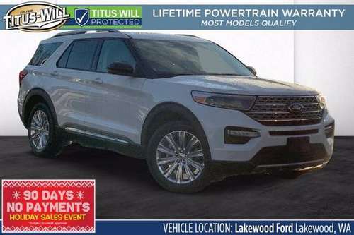 2020 Ford Explorer 4x4 4WD Limited SUV - cars & trucks - by dealer -... for sale in Lakewood, WA