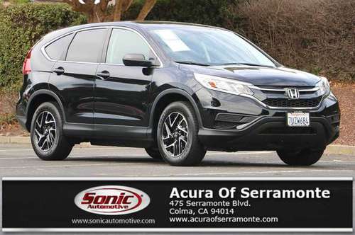 2016 Honda CR-V Black Drive it Today!!!! for sale in Daly City, CA