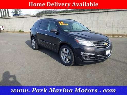 2015 Chevrolet Traverse AWD All Wheel Drive Chevy LTZ SUV - cars & for sale in Redding, CA