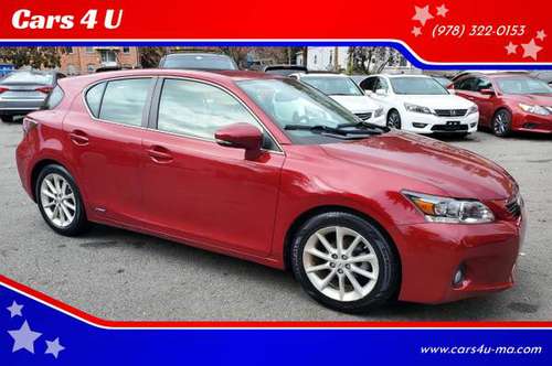 2011 Lexus CT200H--Toyota Prius --leather,roof,nav, low miles - cars... for sale in Haverhill, MA