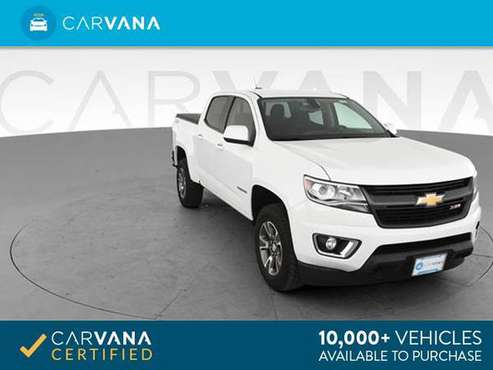 2017 Chevy Chevrolet Colorado Crew Cab Z71 Pickup 4D 5 ft pickup White for sale in Arlington, District Of Columbia