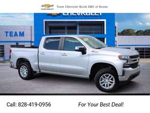 2019 Chevy Chevrolet Silverado 1500 LT pickup Silver for sale in Boone, NC