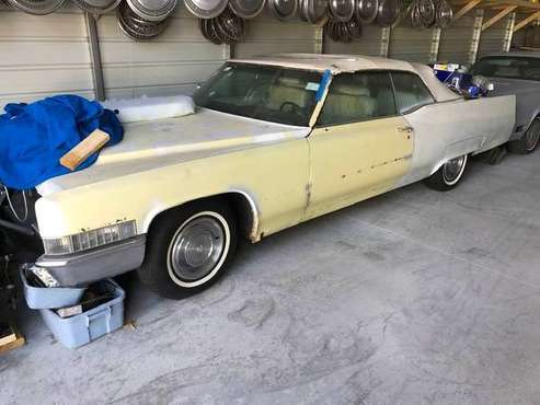 1969 CADILLAC DEVILLE CONVERTIBLE! BARN FIND! - - by for sale in SC