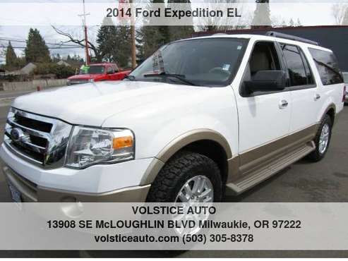 2014 Ford EXPEDITION EL 4x4 XLT WHITE 147K 2 OWNER for sale in Milwaukie, OR