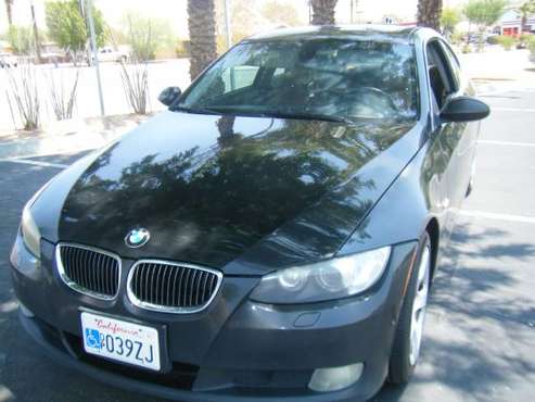 2007 BMW 328i coupe black for sale in Desert Hot Springs, CA