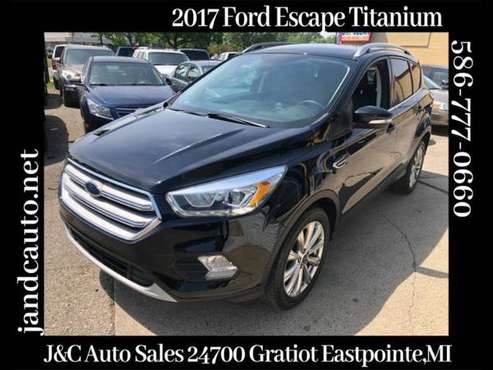 2017 Ford Escape Titanium FWD for sale in Eastpointe, MI