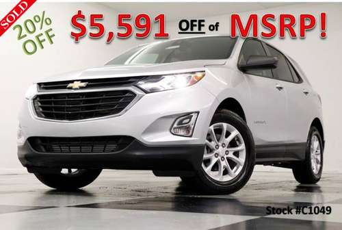 $5591 OFF MSRP!!! ALL NEW 2021 Chevy *EQUINOX LS* SUV Silver... for sale in Clinton, MO